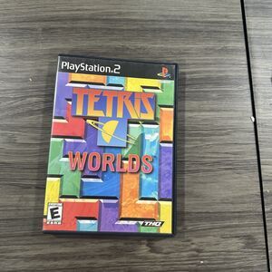 Tetris Worlds Sony PlayStation 2 PS2 Video Game Complete Tested